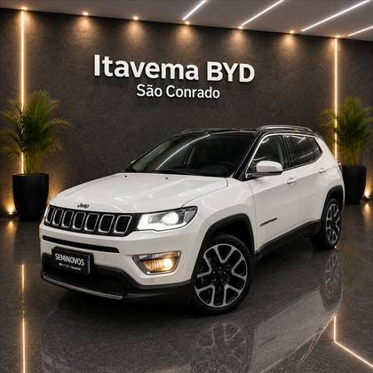 JEEP COMPASS 2.0 16V FLEX LIMITED AUTOMÁTICO JEEP COMPASS 2.0 16V FLEX LIMITED AUTOMÁTICO